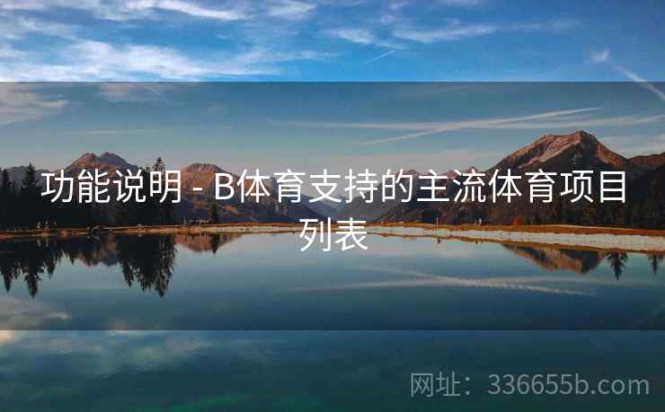 功能说明 - B体育支持的主流体育项目列表