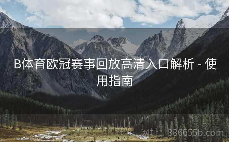 B体育欧冠赛事回放高清入口解析 - 使用指南